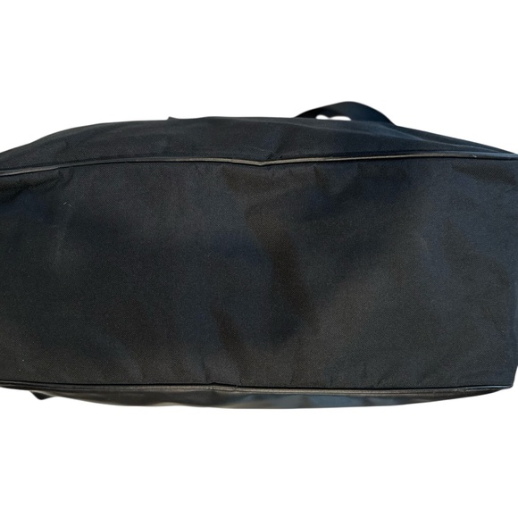Ermenegildo Zegna Parfums Duffel Bag Canvas Weekender Travel Overnight Gym Black - Picture 7 of 8